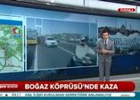 Boğaziçi Köprüsü'nde metrobüs kazası