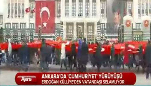 Cumhurbaşkanı Erdoğan Külliye'den halka seslendi