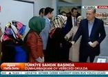 Cumhurbaşkanı Erdoğan ve ailesi oylarını kullandı