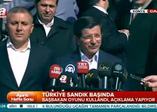 Davutoğlu oy kullandıktan sonra açıklamalarda bulundu