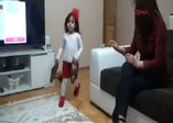 Polis babasına düşkün Küçük Bulem, paylaşım rekorları kırıyor