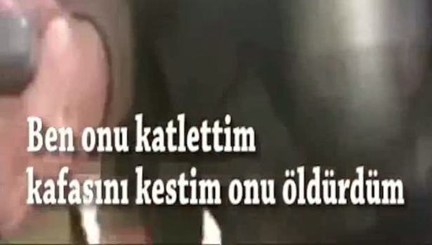 ''Oğlunu katlettim kafasını kestim''