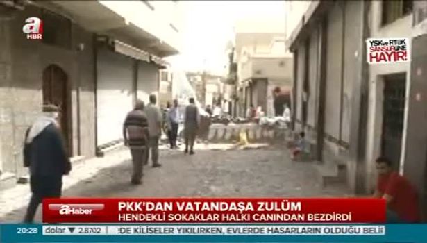 PKK'dan vatandaşa zulüm!