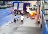 Ölüm teğet geçti