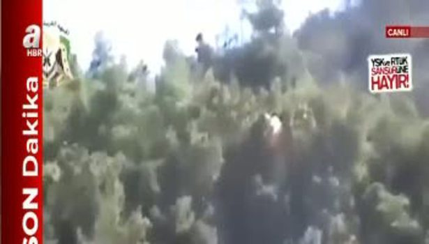 Rus pilotun ele geçirilme anı kamerada