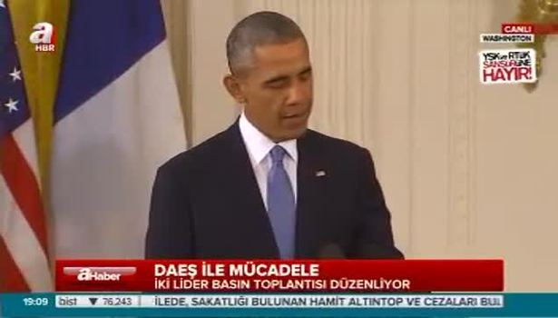 Obama'dan Türkiye'ye destek!