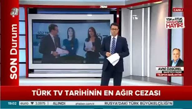 A Haber'e skandal bir ceza daha!