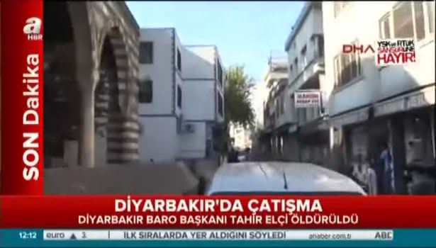 İşte Tahir Elçi'nin son görüntüsü