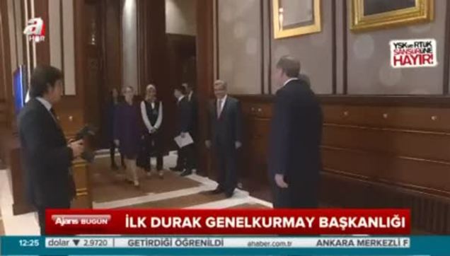 Nobelli Sancar Cumhurbaşkanı ile görüştü-1