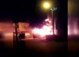 PKK’lı terröristler İzmir’de yolcu dolu otobüsü yaktı