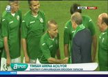 Erdoğan Timsah Arena'da başlama vuruşunu yaptı