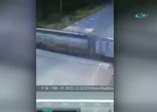 Tren otobüsü böyle biçti