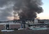 Bursa'da fabrika yangını