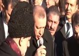 Erdoğan, Karakaya'nın kabri başında Kur'an okudu