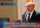Bakan Şimşek soruya Kürtçe cevap verdi
