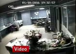 Deprem anı güvenlik kamerasına böyle yansıdı!