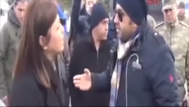HDP'li vekil polis amirinin karşısında çıldırdı!-1