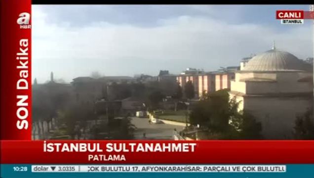 Sultanahmet'te patlama meydana geldi-4