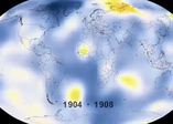 30 saniyede 135 yıllık küresel ısınma
