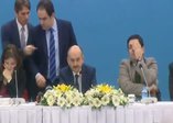 Sağlık Bakanı basın toplantısında Cizre'ye bağlandı