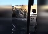 Teröristlerin sığınağı böyle havaya uçuruldu