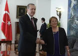 Cumhurbaşkanı Erdoğan Şili'de