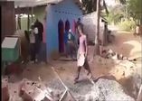 Afrika'da inşaat işçiliği böyle oluyor