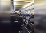Uçakta patlayan bombanın dehşet anları kamerada