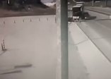 Dehşet anları kameraya yansıdı