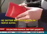 Banka defterli dilenci!