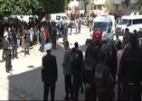 Şehit Jandarma Astsubay Ömer Koca'yı 7 günlük oğlu uğurladı