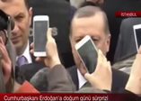 'İyi ki doğdun Reis' sloganları atıldı