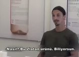 Patron Zlatan Ibrahmovic mülakatta fena terletti!