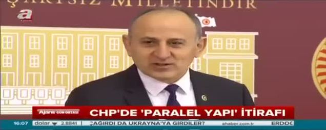 CHP'li vekilden 'Paralel Yapı' itirafı-1