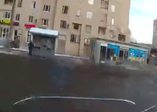 Kadın sürücü pedalları karıştırınca...