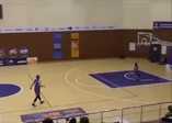 Bir potadan diğerine müthiş basket!