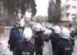 Eylemciler polisle çatıştı