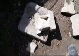 Teröristler kaldırım taşına bomba döşedi