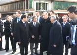 Cumhurbaşkanı Erdoğan Taksim Meydanı'nda incelemelerde bulundu