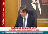 Başbakan Davutoğlu, şehit babasıyla görüştü