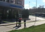 Meclis önünde bomba paniği