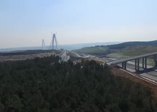 Kuzey Marmara Otoyolu havadan böyle görüntülendi