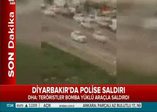 Diyarbakır'da şiddetli patlama! Olay yerinden ilk görüntüler