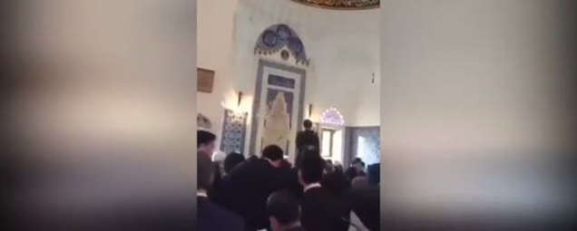 Erdoğan, ABD'de açtığı camide Kur'an okudu-1