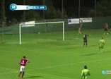 Aşırtma topuk golünü kaleci böyle seyretti