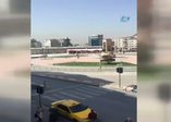 Taksim'de silahlı şahıs paniği kamerada