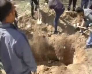 Teröristin cenazesini ilçeye sokmadılar-1