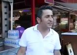 Muhabirin sorusuna aşırı heyecanlanan adam