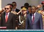 Cumhurbaşkanı Erdoğan Kenya'da resmi törenle karşılandı