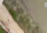 İp kopunca köprüden aşağı düştü